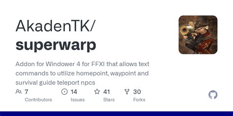 AkadenTK/superwarp .